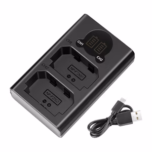 Neewer DL-FZ100 Dual Battery Charger for NP-FZ100-S Batteries