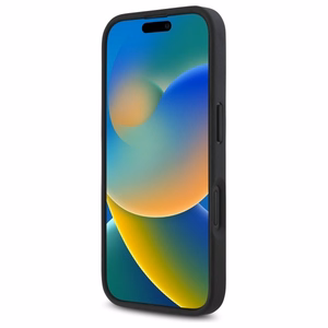 DKNY Repeat Pattern Stack Logo MagSafe iPhone 16 Ümbris - Must