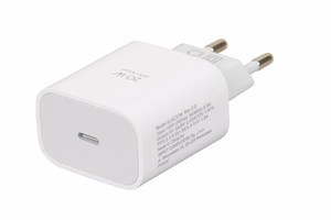 Seinaäärne laadija iBOX C-37 GaN PD20W, valge