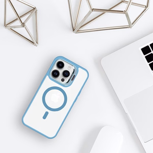 Tel Protect Kickstand Magsafe Ümbris jaoks Iphone 13 Pro sinine