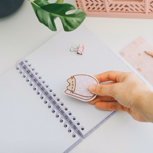 Pusheen Moments suurte kustutuskummide komplekt, 2 tk