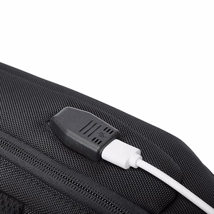 Wozinsky Premium Single Shoulder Anti-Theft City Backpack koos Organizer and USB - must