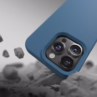 Etteri Silicone Mag ümbris iPhone 12 / 12 Pro 6,1" tumesinine