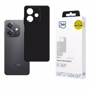 3mk Matt Чехол для Oppo A40 / A40M / A3 4G - матовый чёрный