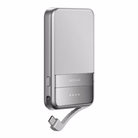 EcoFlow RAPID magnetic powerbank, 5000mAh, (silver).