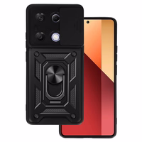Slide Camera Armor Ümbris jaoks Xiaomi Redmi Note 13 Pro 4G Must