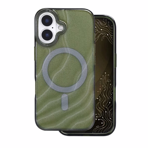 Tecto Shield Desert Mag ümbris mudelile iPhone 17 6,3", tume oliivroheline
