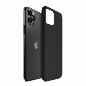 3mk Silicone Ümbris jaoks iPhone 11 Pro Max - must