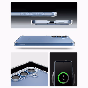 Spigen Ultra Hybrid Ümbris jaoks Samsung Galaxy S25+ - läbipaistev