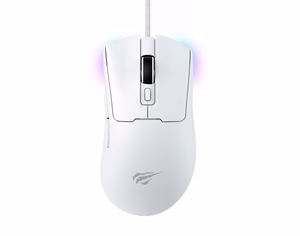 Havit MS966 RGB wired mängu hiir (valge)