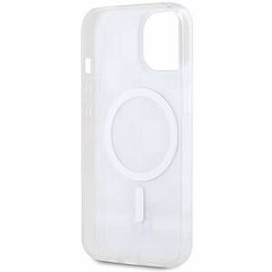 DKNY IML Checkered Mono Pattern & Printed Stripes MagSafe ümbris jaoks iPhone 15 / 14 / 13 - beige