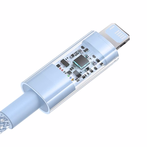 Baseus Gem USB-A kuni Lightning 2.4A kiirlaadimiskaabel 2 m, sinine