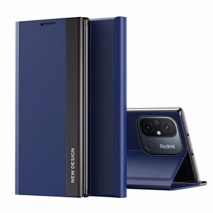 Sleep Ümbris Pro ümbris jaoks Xiaomi Redmi Note 12 Pro+ with flip stand sinine
