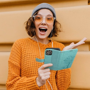 MEZZO Book ümbris jaoks XIAOMI Redmi Note 10 Pro tree roheline