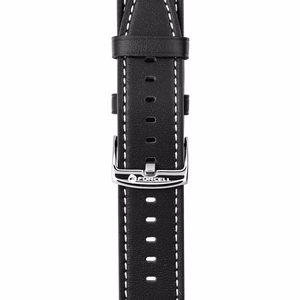 Strap to Samsung Galaxy Watch Forcell F-Design FS21 holes eco-friendly leather 20 mm black