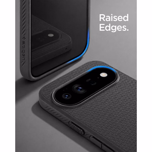 Spigen Liquid Air Mag MagSafe ümbris mudelile Google Pixel 11 Pro, mattmust
