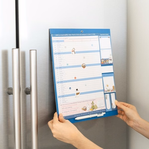 Moomins magnetiline kuukalender ja planeerija, 2026/2027, 30 × 34 cm