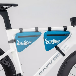 Rockbros G001 Flash Journey kolmnurkne 0,8 l jalgratta raamikott – sinine