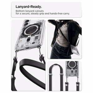 Spigen Ultra Hybrid Mag MagSafe ümbris Samsung Galaxy S26+ Neo One - läbipaistev