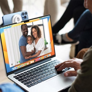 SODI BM-300 Inductive Hoidja jaoks MacBook - valge