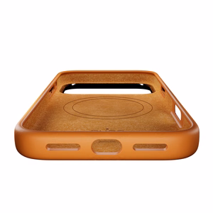 Pure Icon Mag Pro Liquid Silicone Ümbris jaoks iPhone 17 Pro, MagSafe Compatible, with Camera Protection and Aluminum Buttons - Oranž