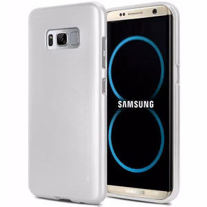Mercury I-Jelly ümbris seadmele Samsung Galaxy S8+, hõbedane