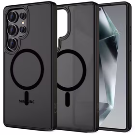 Tech-Protect MagMat MagSafe Ümbris jaoks Samsung Galaxy S25 Ultra - must