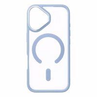 MATTE MAG COVER Ümbris compatible with MagSafe jaoks IPHONE 17 sinine