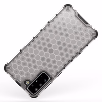 Honeycomb Case soomuskaitse TPU kaitsekattega Samsung Galaxy S21+ 5G (S21 Plus 5G) mustaks