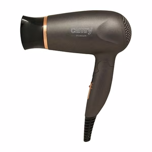 Camry CR 2261 – 1400 W föön, 2 temperatuuriseadet, metallhall/kuldne