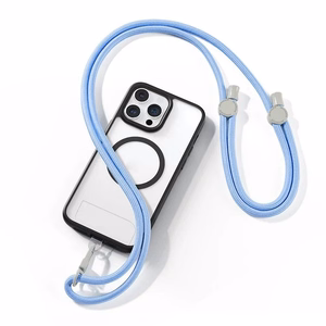 DUX DUCIS Plaz - cross-body phone strap - helesinine