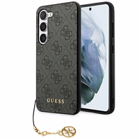 Guess 4G Charms Collection ümbris jaoks Samsung Galaxy S24 - must
