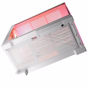 Modecom Volcano SPACE APEX ARGB MIDI Midi Tower valge