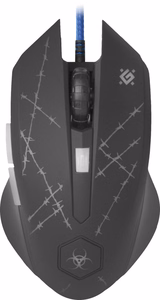 Defender Forced GM-020L juhtmega optiline mänguhiir, USB Type-A, 3200 DPI