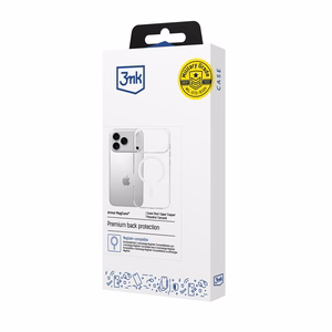 3mk Armor MagCase jaoks iPhone 17 Pro Max - Läbipaistev
