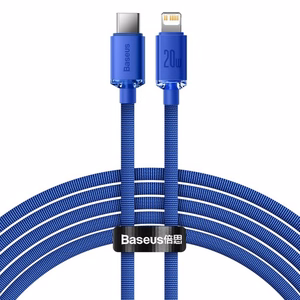 USB kaabel Baseus Crystal Shine mBlue Type-C / Lightning 200cm (kuni 20W)