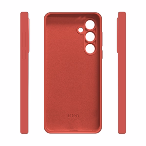 Etteri silikoonümbris Samsung Galaxy A36 5G, vaarikapunane