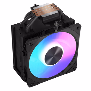 MODECOM Volcano 0C T102 LCD ARGB protsessori õhkjahuti 12 cm must
