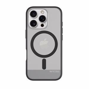 Incase Slim Case MagSafe'i toega ümbris iPhone 16 Pro-le, must ja poolläbipaistev