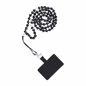 CRYSTAL DIAMOND Phone lanyard, Phone pendant / cord length 74cm (37cm in the loop) / on neck - must