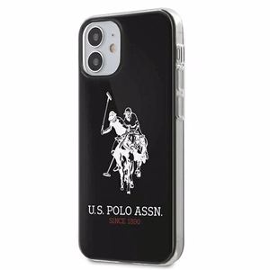 US Polo USHCP12STPUHRBK iPhone 12 mini 5,4" tšarny/must läikiv suur logo
