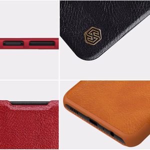 Nillkin Qin nahast ümbris Samsung Galaxy A03s punane