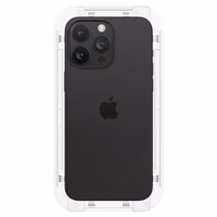 Spigen Glas.tR EZ Fit FC Karastatud klaas jaoks iPhone 15 Pro Max - must 2 pcs.