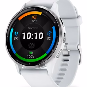 Nutikell Garmin Venu 3 valge/hõbedane 010-02784-00