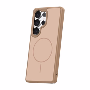 Frame Thin Mag ümbris for Samsung Galaxy S25 Ultra pruun