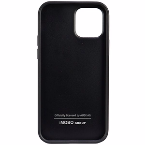 Audi Synthetic Leather iPhone 12/12 Pro 6.1" must/must hardcase AU-TPUPCIP12P-TT/D1-BK