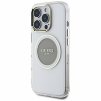 Guess IML Metal Colored Circle Classic Logo MagSafe ümbris jaoks iPhone 16 Pro - hall