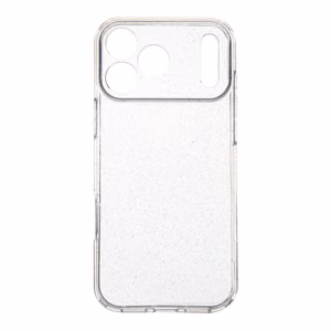 TFO Shine 2 mm glitter case for Apple iPhone 17 Pro Max and iPhone 18 Pro Max, transparent