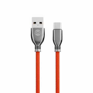 Forever Tornado kaabel USB - USB-C 1,0 m 3A punane
