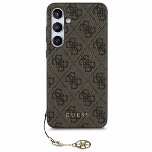 Guess GUHCS24FEGF4GBR S24 FE S721 brown/brown hardcase 4G Charms Collection
